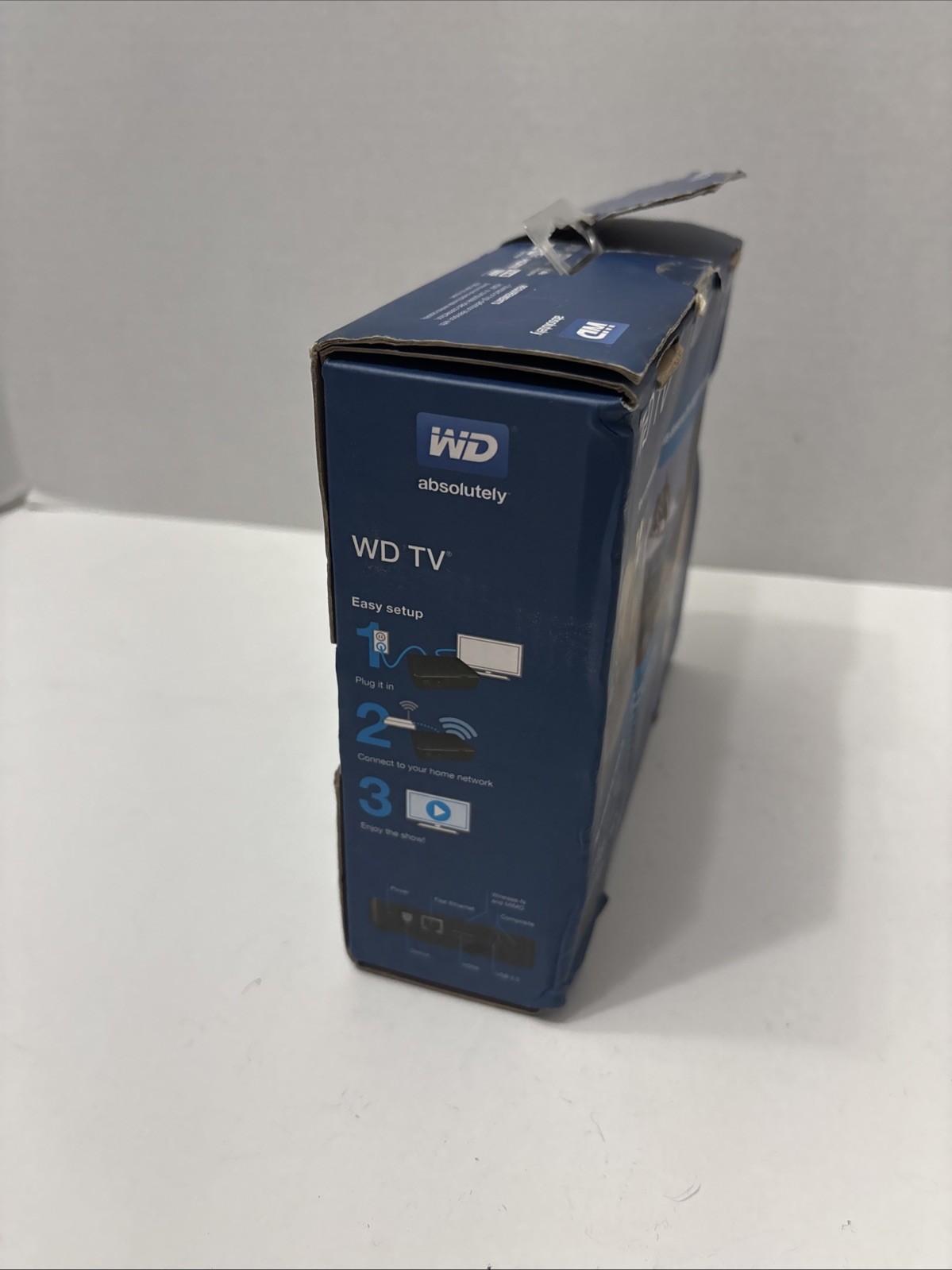 WD MN0000BK-00 TV MEDIA PLAYER C3H WDBY Brand New Sealed Box Wear