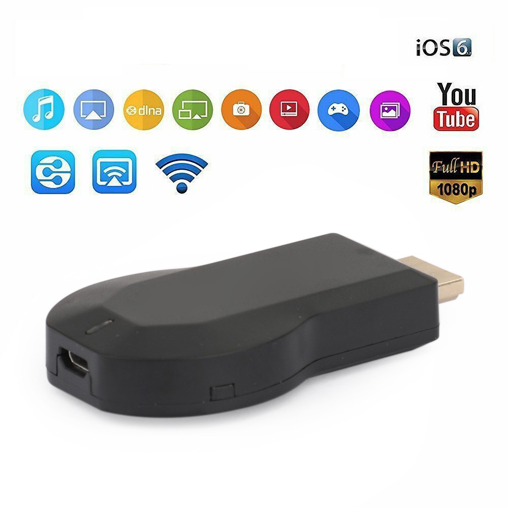 1080P HDM Media Player TV Cast Stick WIFI Display Receiver Dongle U1