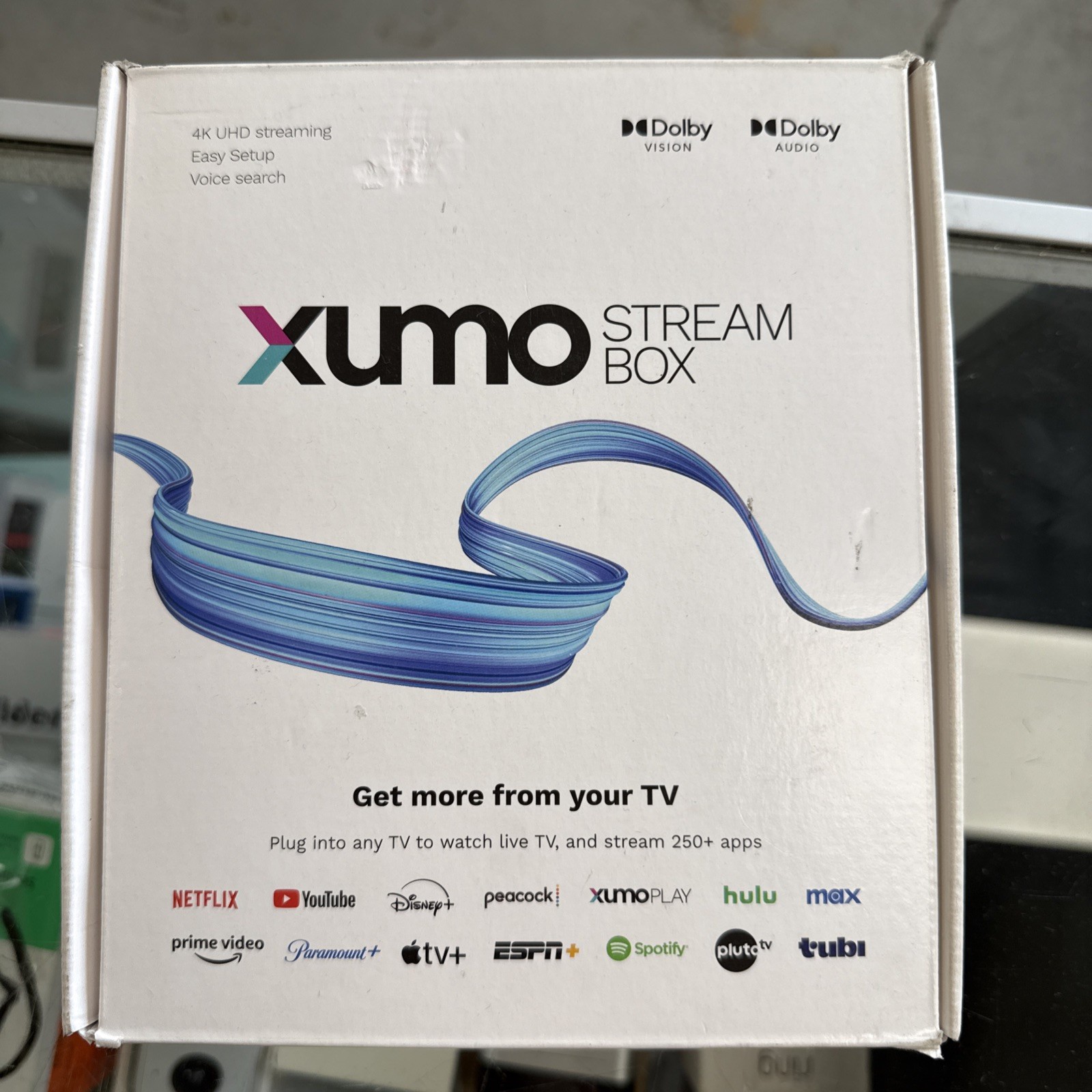 Xumo 4K Streaming BOX & Voice remote – Sealed