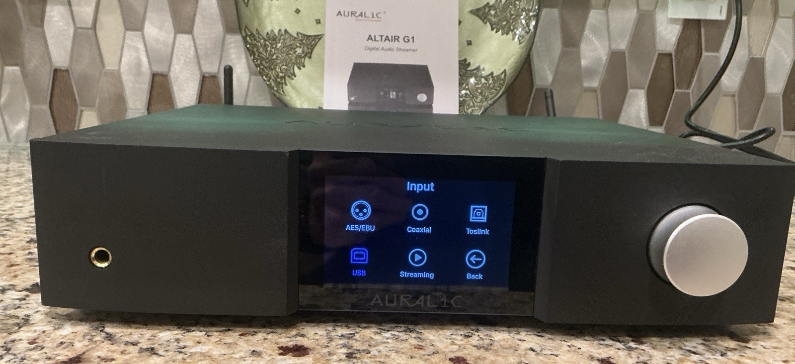 AURALiC Altair G1 Streamer, Dac, preamp Wi-Fi USB Coaxial RCA, 1tb storage
