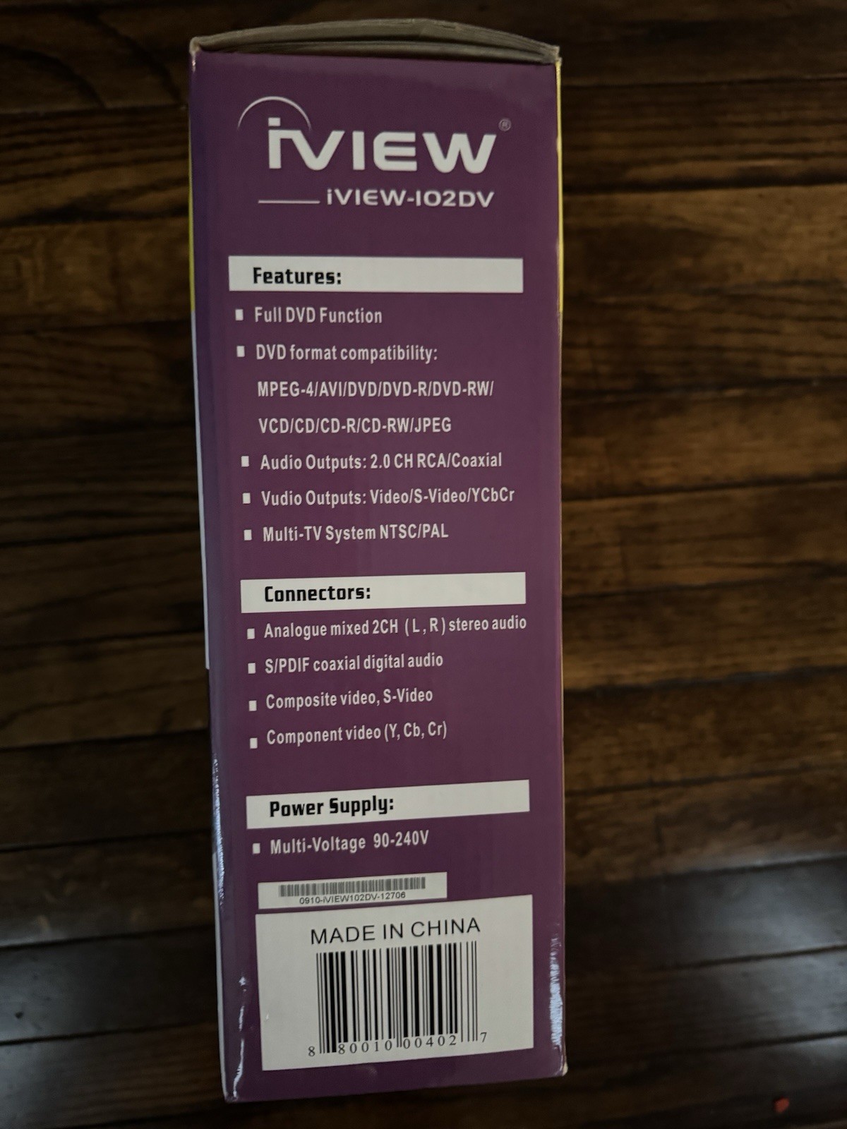 Iview Media Player DVDs, VCDs, etc