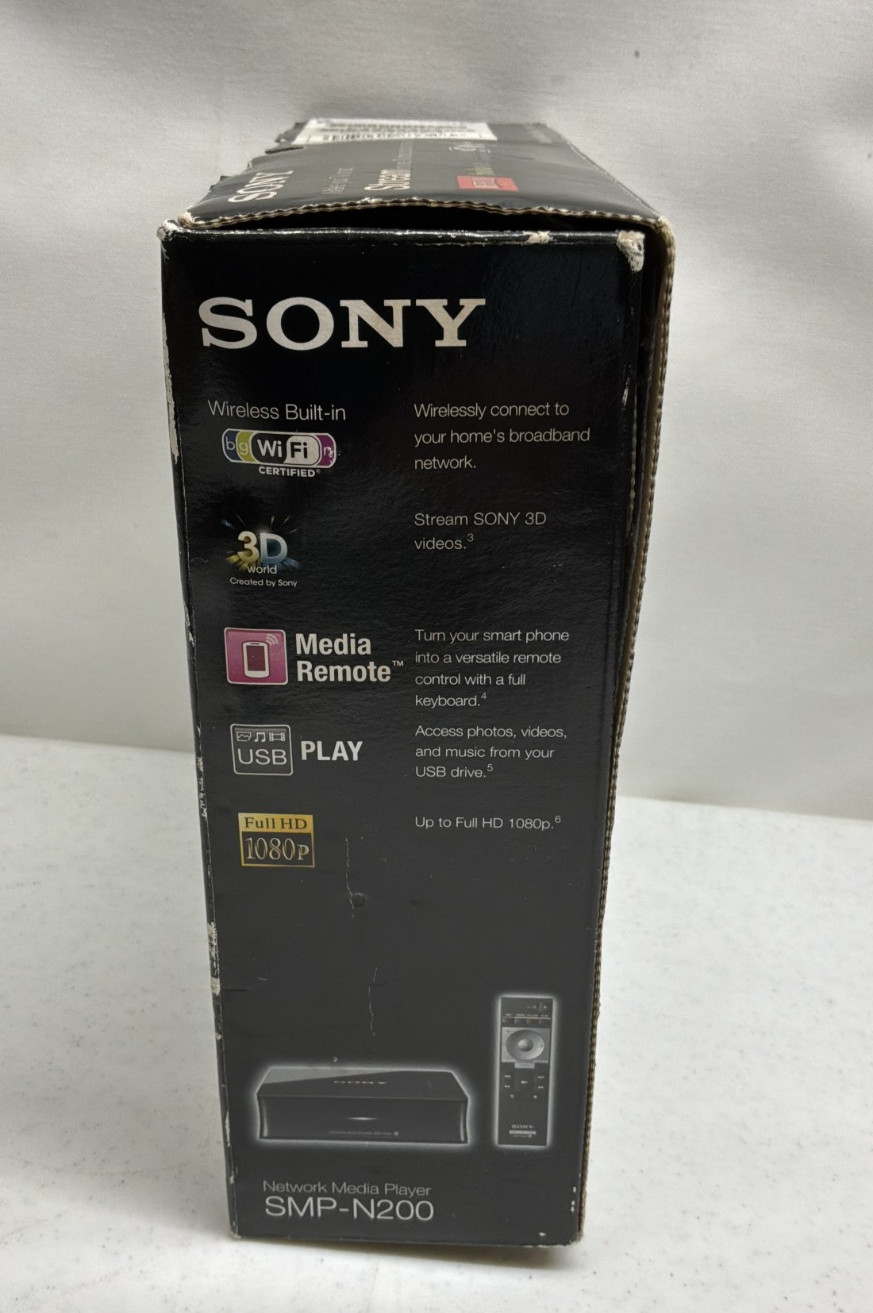 Sony Streaming Network Media Player SMP-N200 New in Open Box