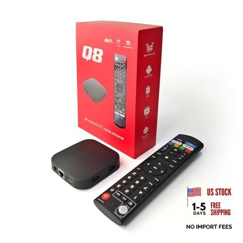 4K HDR Box Android 14.0 with Amlogic S905Y4, 4GB RAM 32GB ROM, Dual WiFi