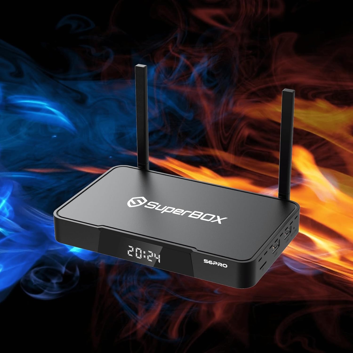 Black SuperBox S6 Pro – New Factory Sealed – Latest 2025 Model Fast Shipping USA