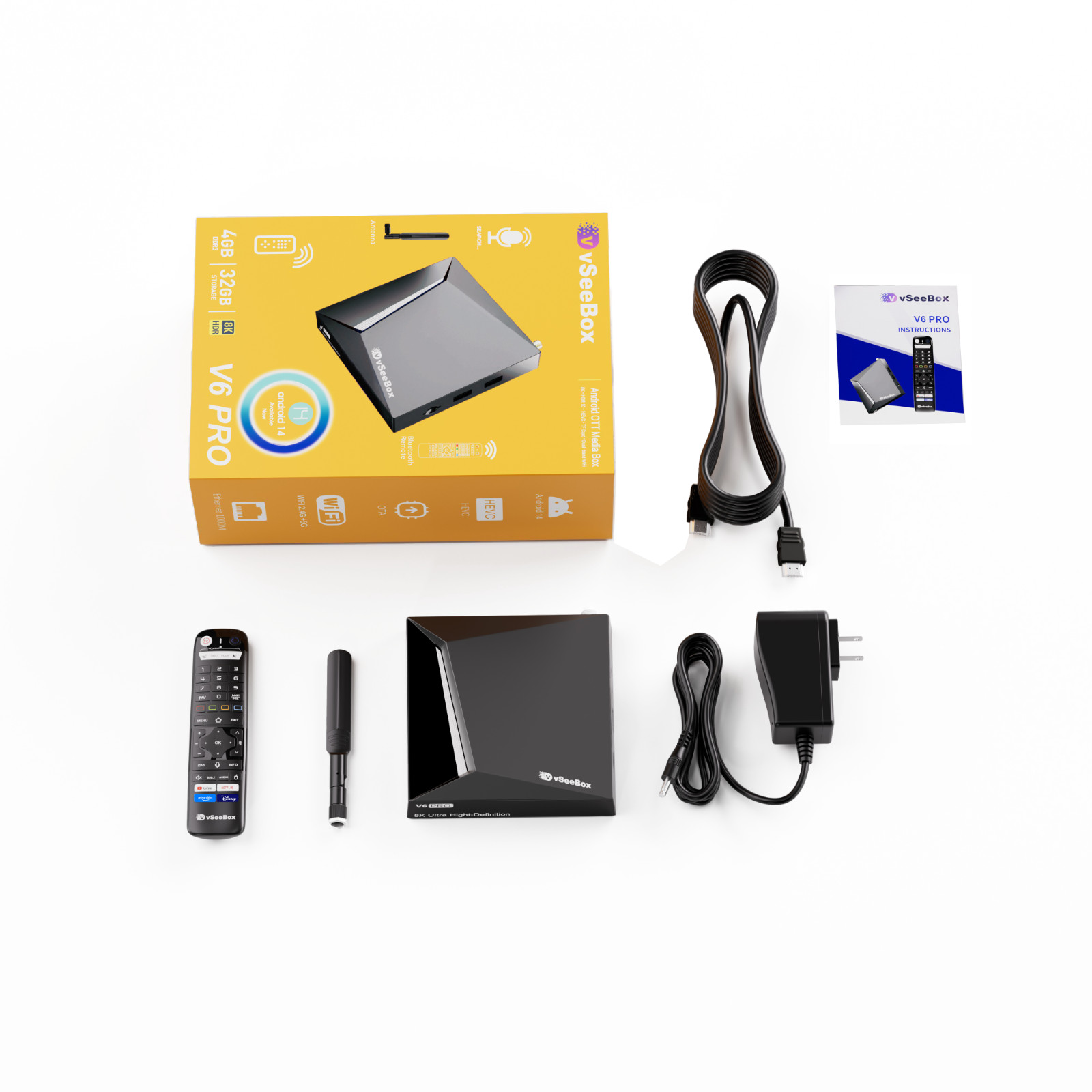 VSEE BOX V6 PRO – VSEE Authorized Distributor – Same Day FREE Shipping