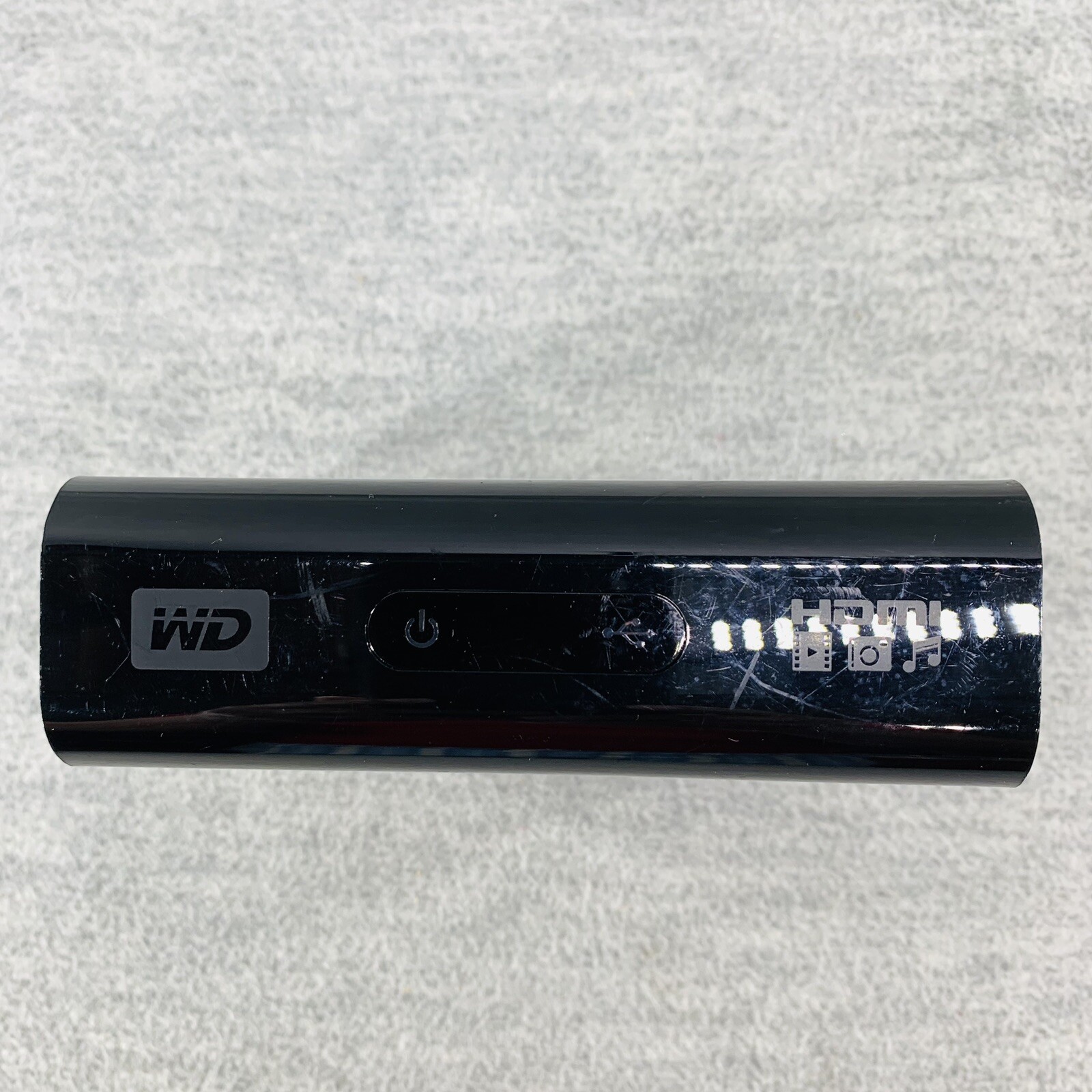 WESTERN DIGITAL – WD TV Media Player WDAVN00BN w/ HDMI ONLY ** UNTESTED ** E