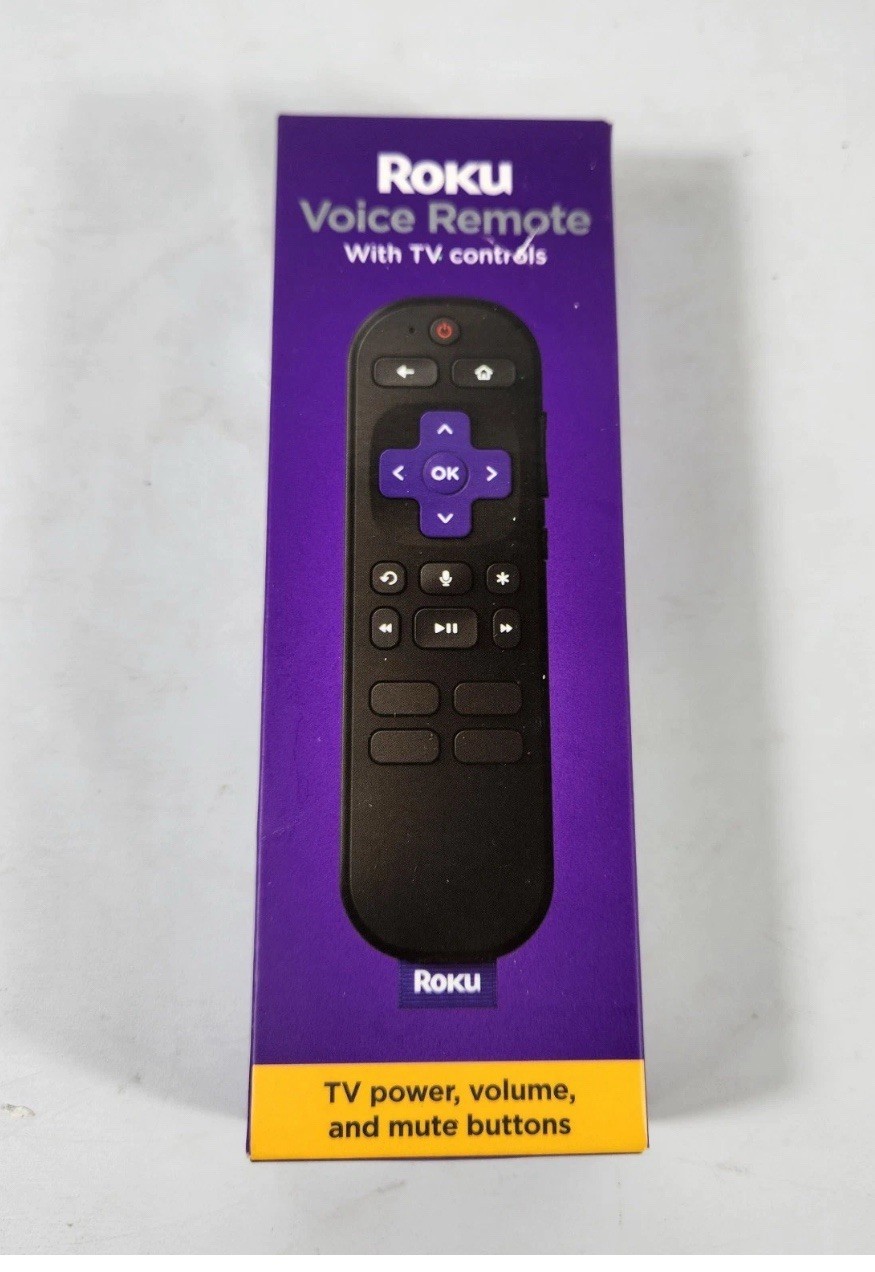 Roku Voice Remote With TV Controls RCA1RW