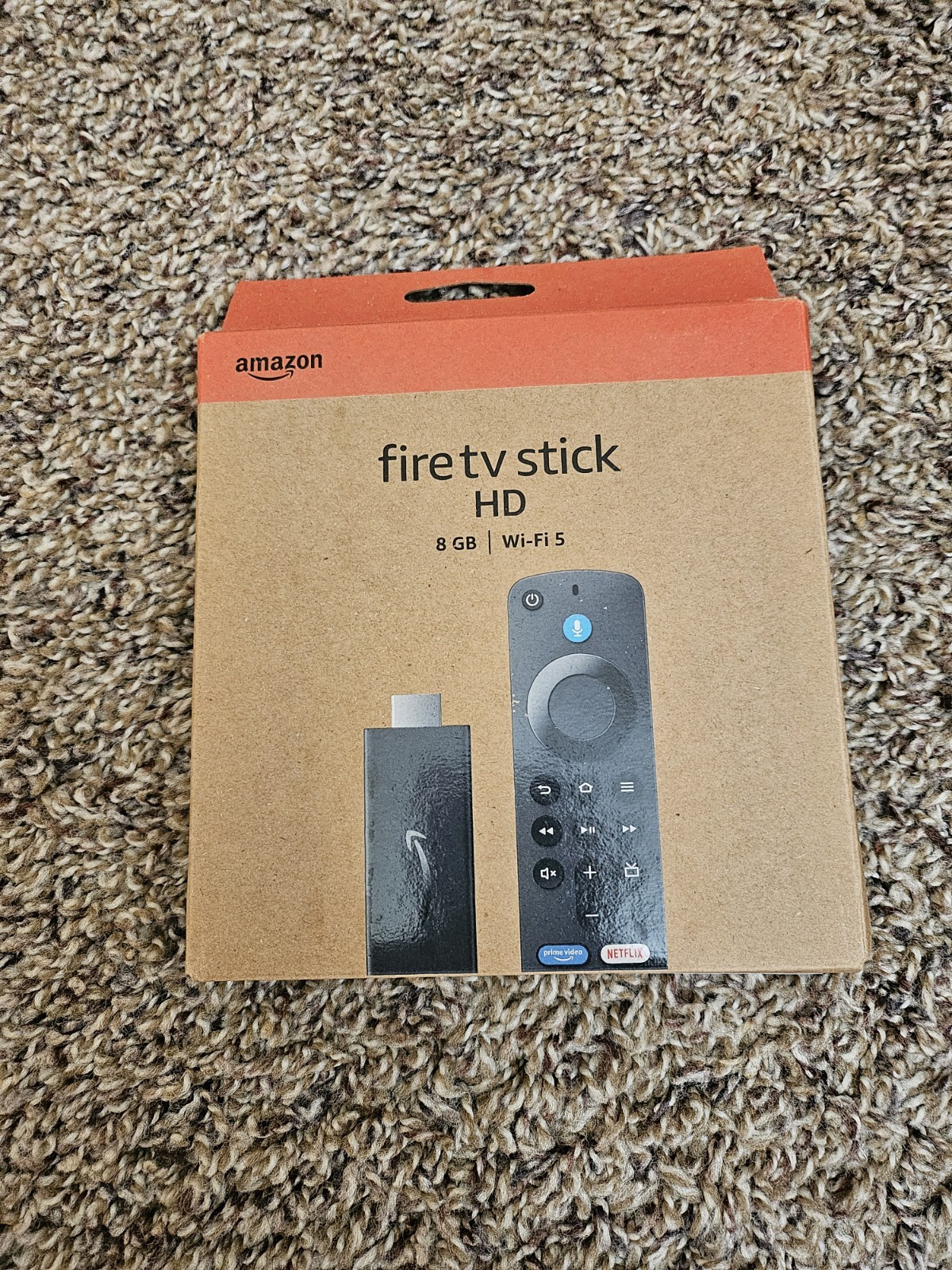 Amazon Fire TV Stick HD Streaming in Full HD, HDR, 8 GB, Wi-Fi 5 Control