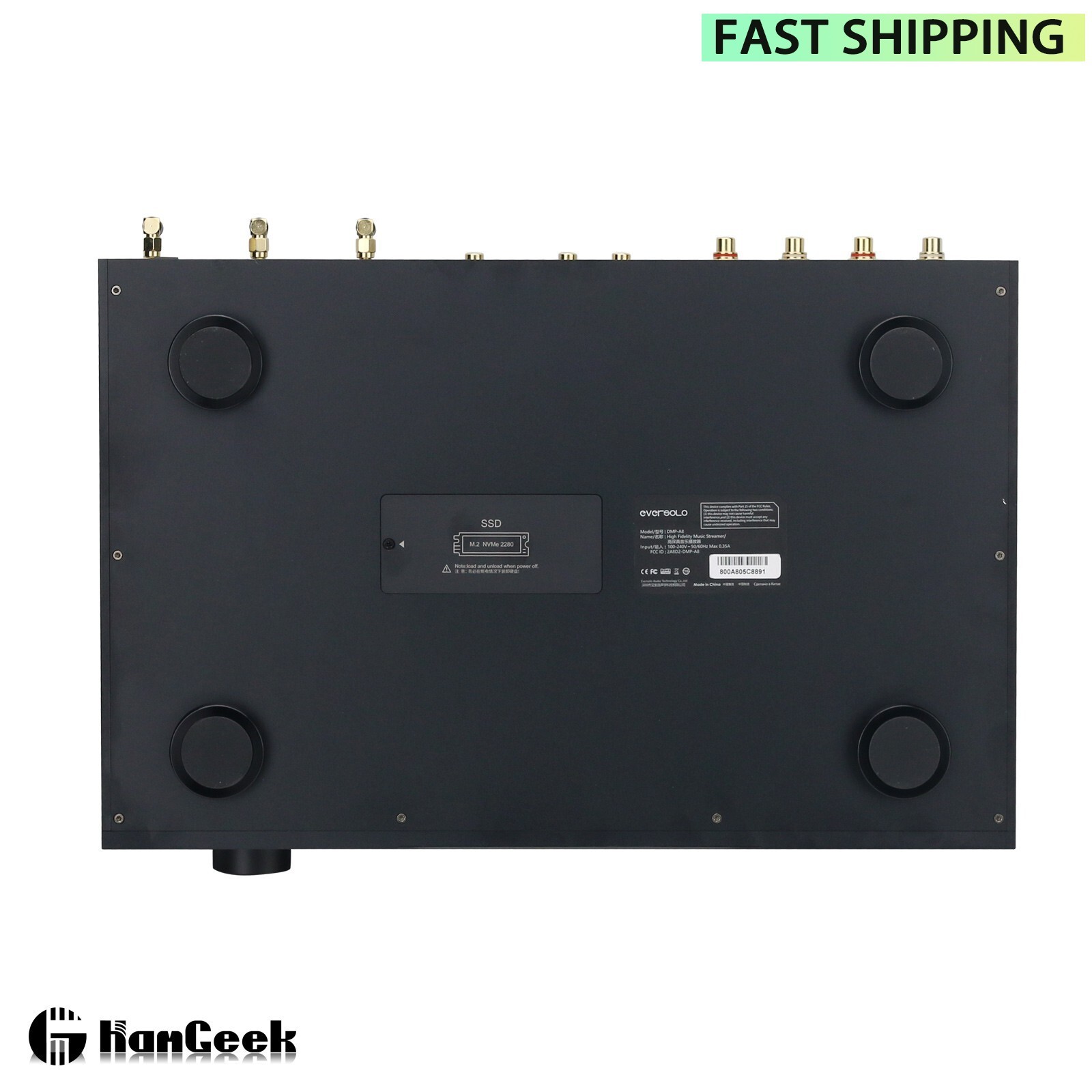 Eversolo DMP-A8 4G+64G Music Streamer DAC QCC5125 Bluetooth 5.0 Receiver