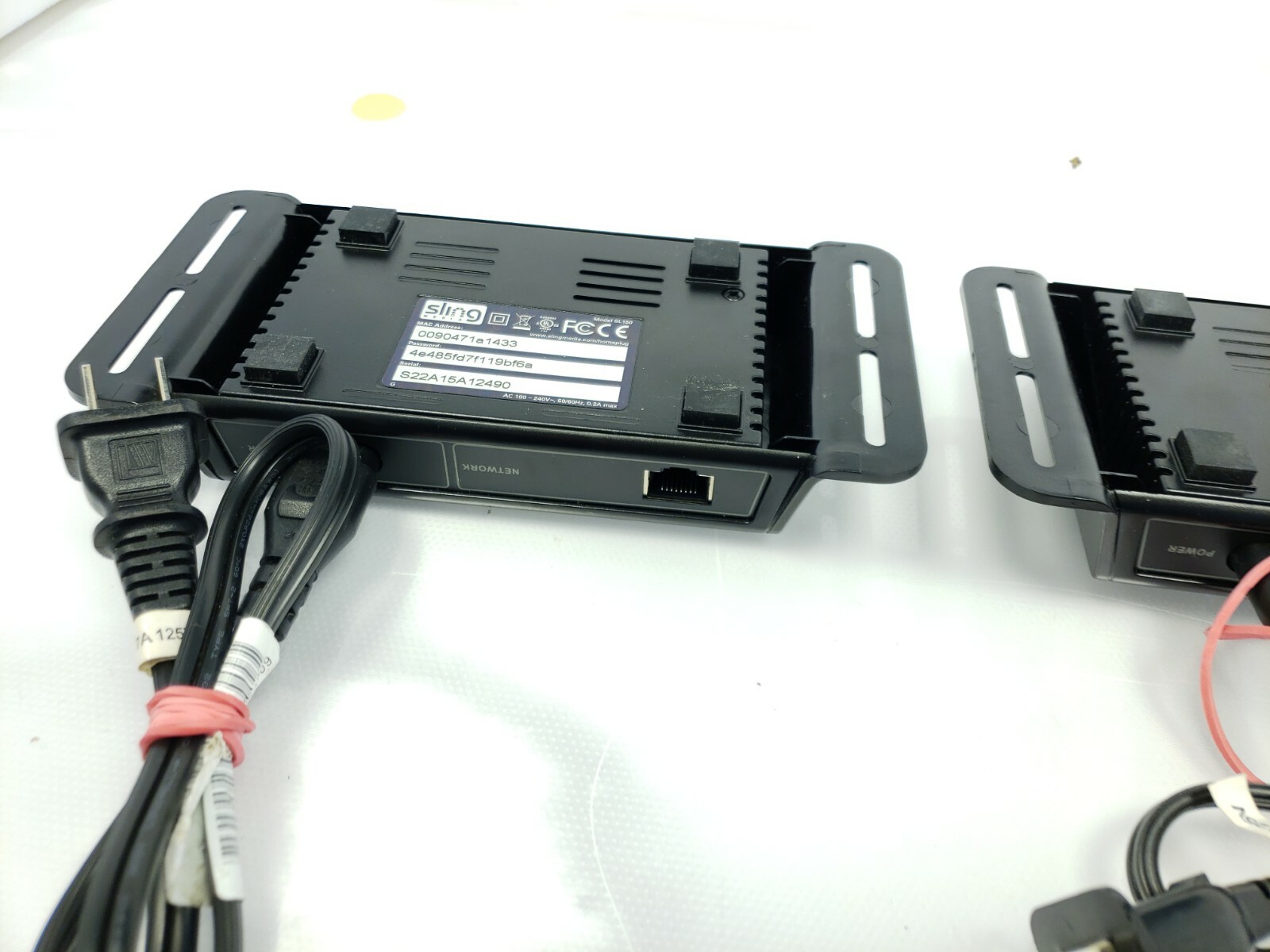 LOT OF 2 Sling Media box model SL150