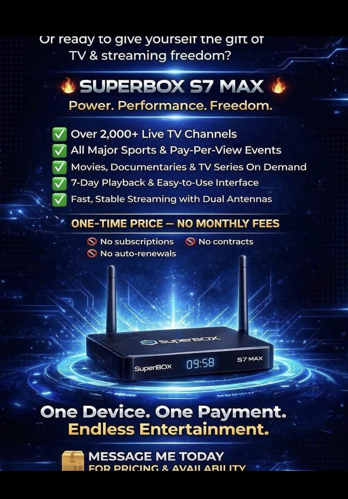 🔥 SuperBox S3 Pro – Excellent Condition 🔥