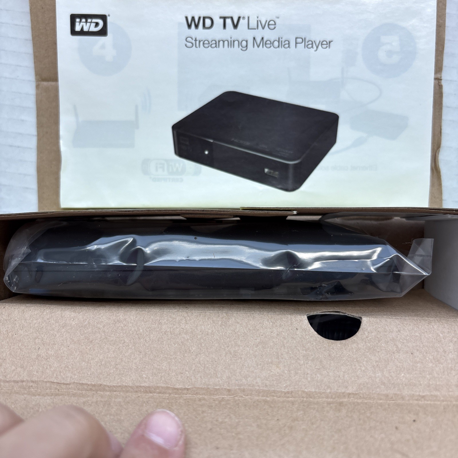 Western Digital WD TV Live Media Player C3H HDMI Sling Player New Open Box