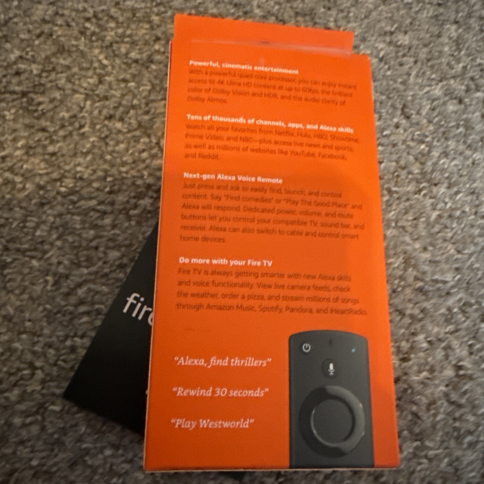 Amazon Fire TV Stick 4K (3rd Gen) with 2nd Gen Alexa Voice Remote – Black Mint