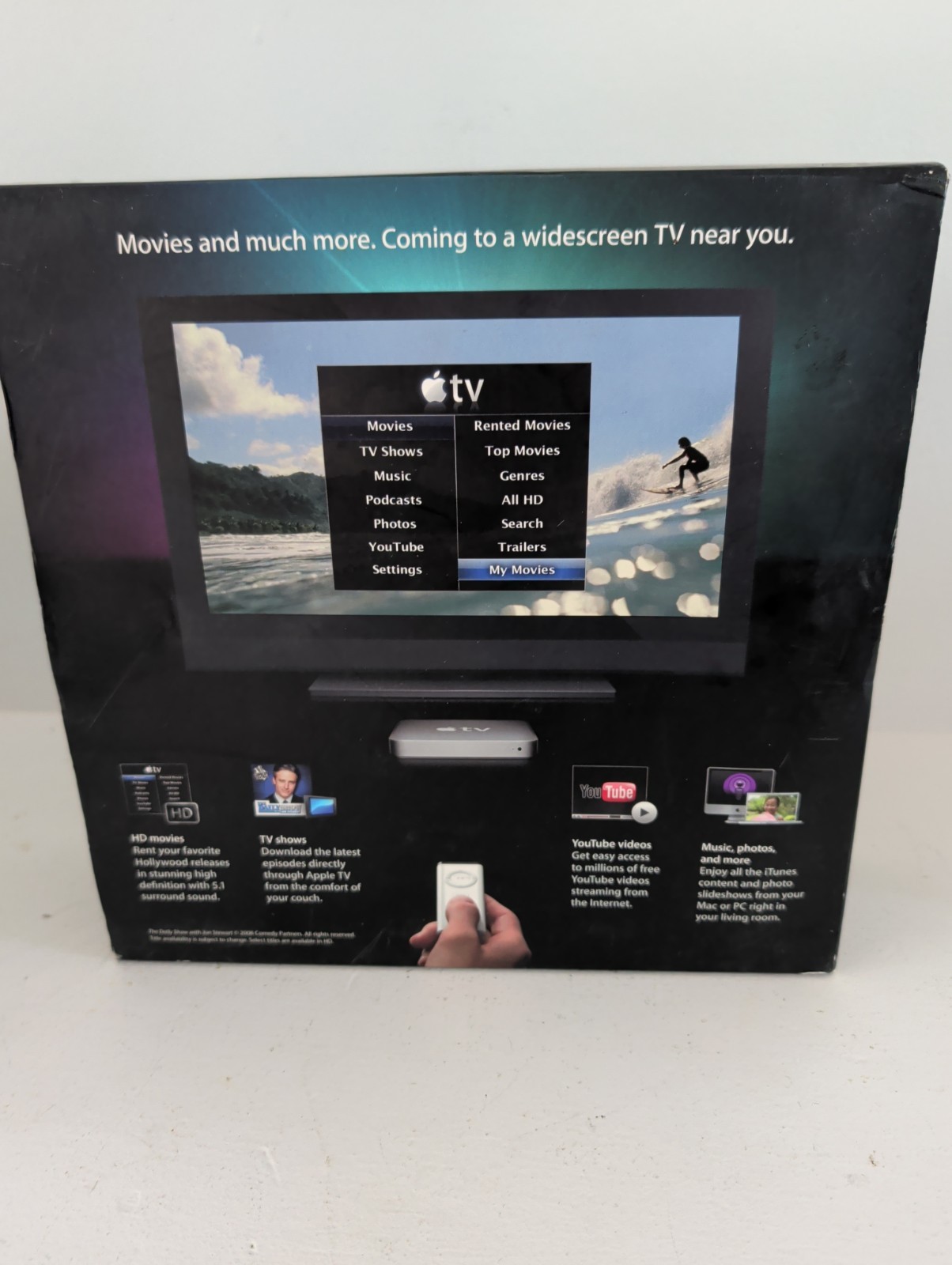 Apple TV (1st Generation) 40GB Media Streamer – A1218 As Shown Sold as Is M73