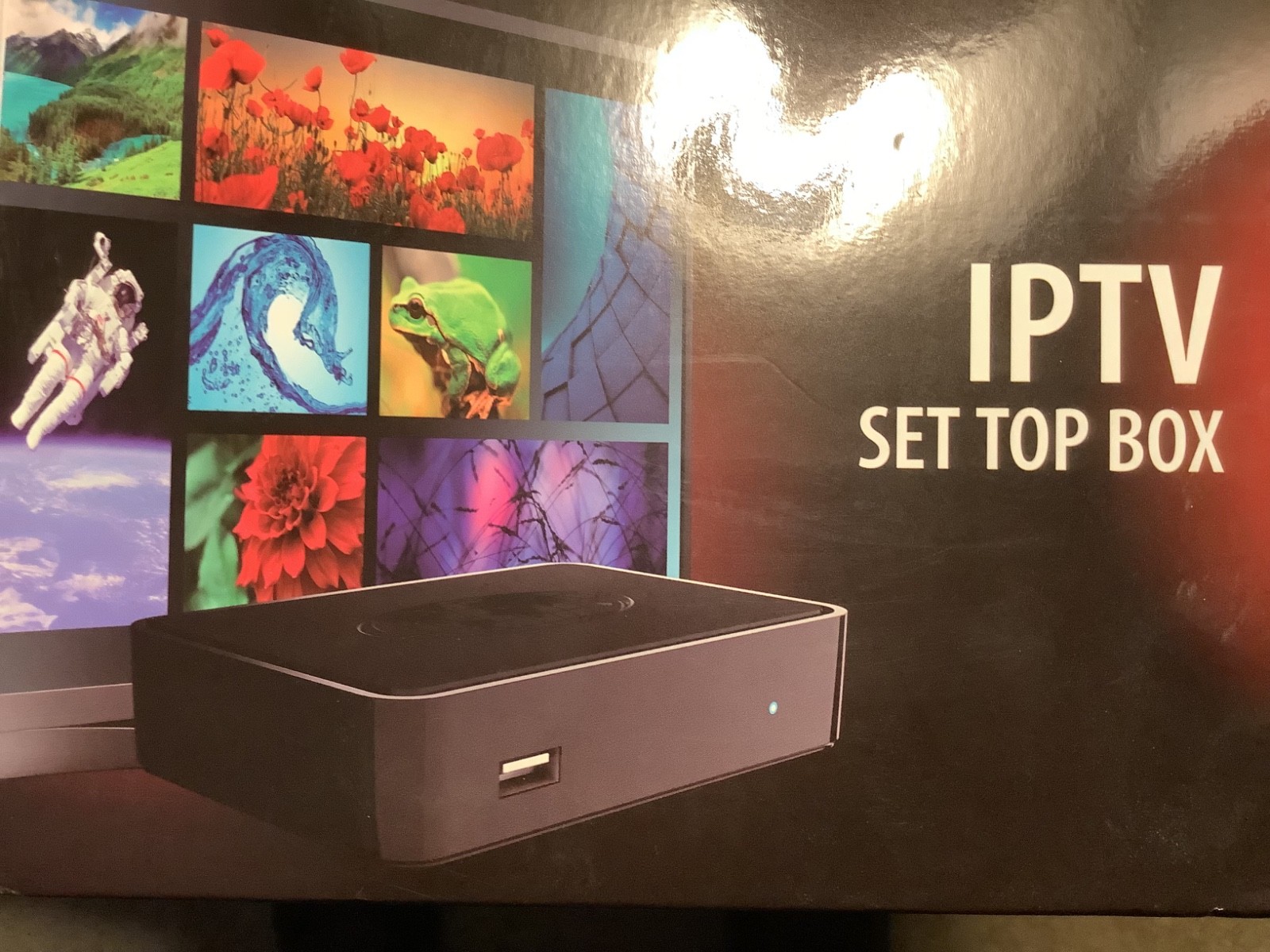 Mag254 Iptv streaming Box come in original packaging.