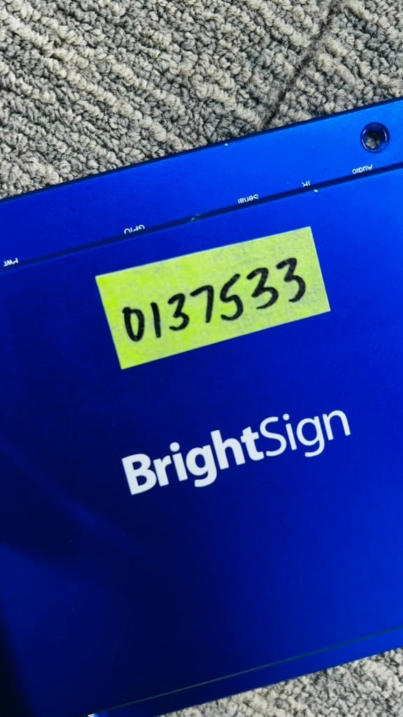 BrightSign HD4 HD1024 Digital Signage Player 4K HTML5 Expanded I/O – 0137533