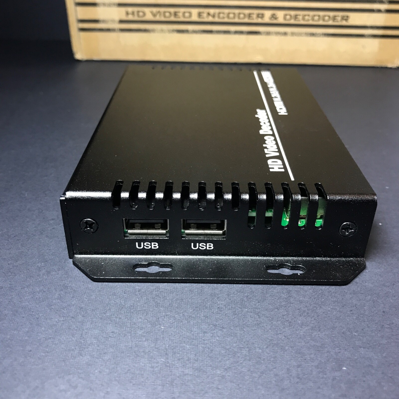 H.265 H.264 Ultra HD 4K Video Audio Decoder IP Streaming Decoder IP To HDMI +