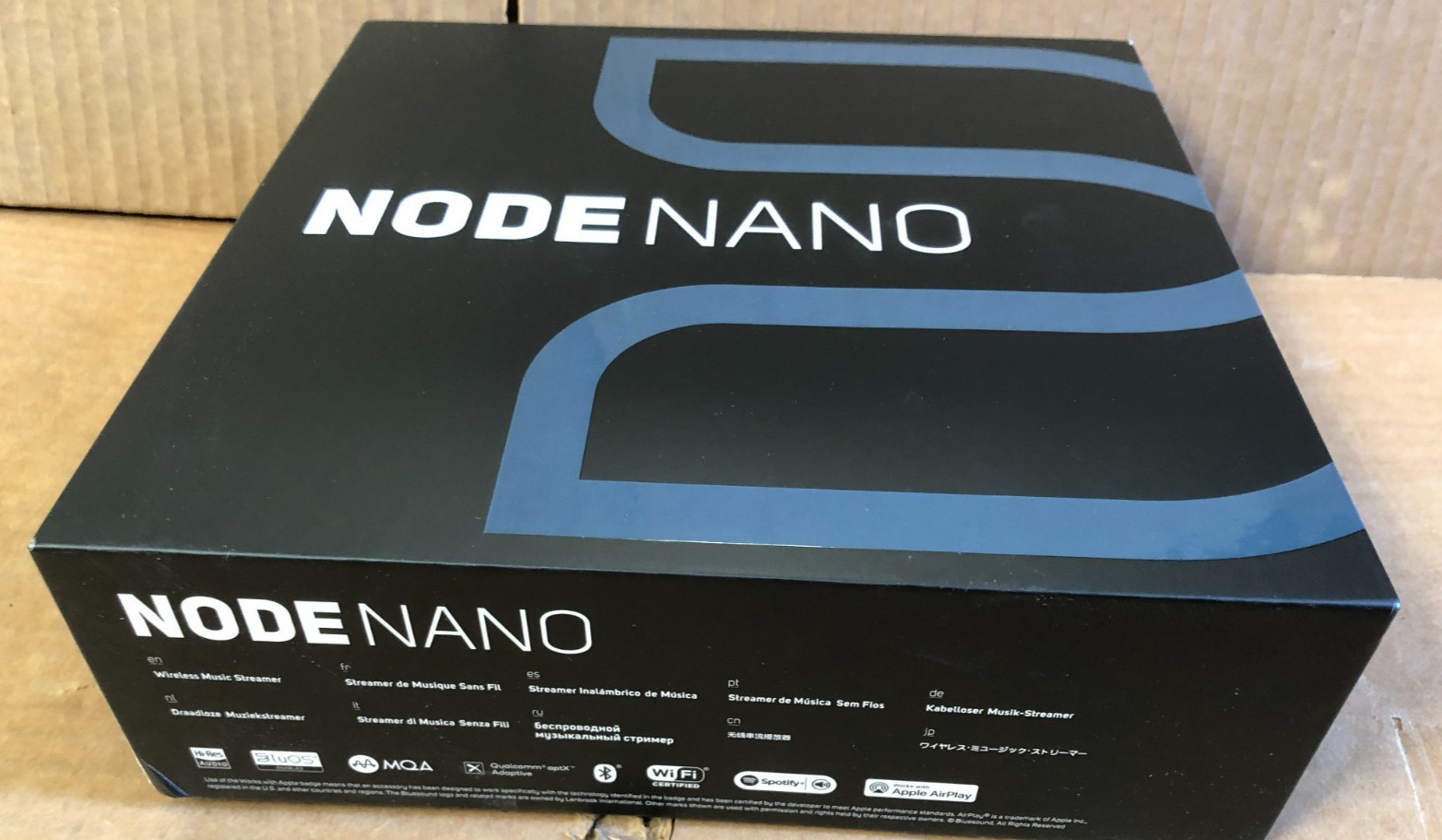 Bluesound NODE NANO Wireless Multi-Room Hi-Res Media Streamer – Black New