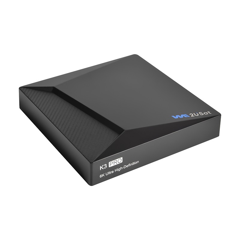 Newest We2Usat K3Pro+ Android TV Box