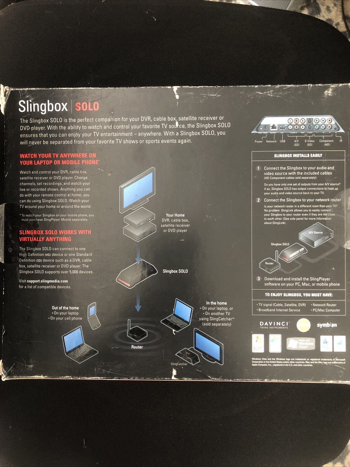 Sling Media Slingbox SOLO SB260-100 NEW FACTORY SEALED