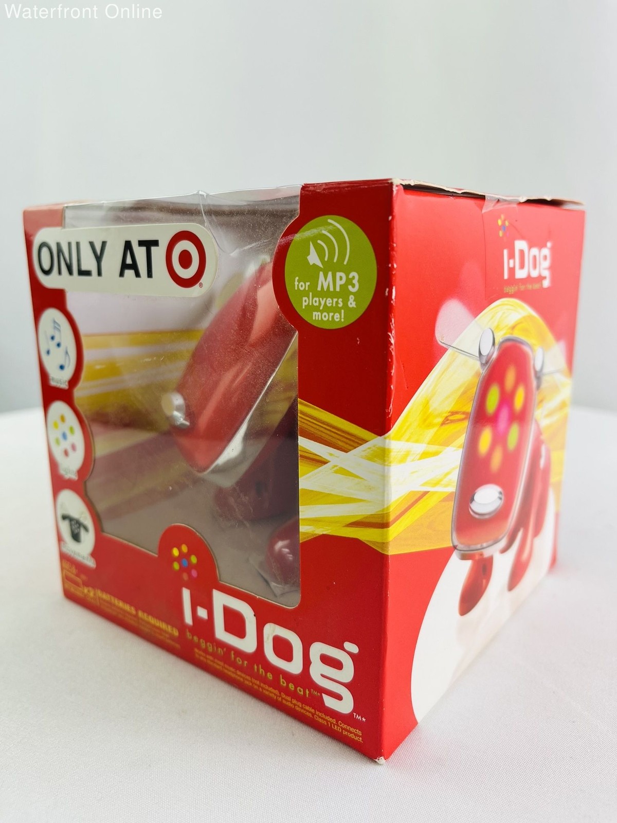 Hasbro I-Dog Red Interactive Music Player Toy Electronic Target Exclusive NIB