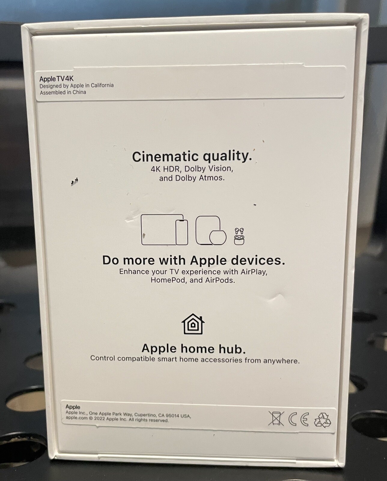 Apple TV 4K 64GB 3rd Generation (Empty Box Only)