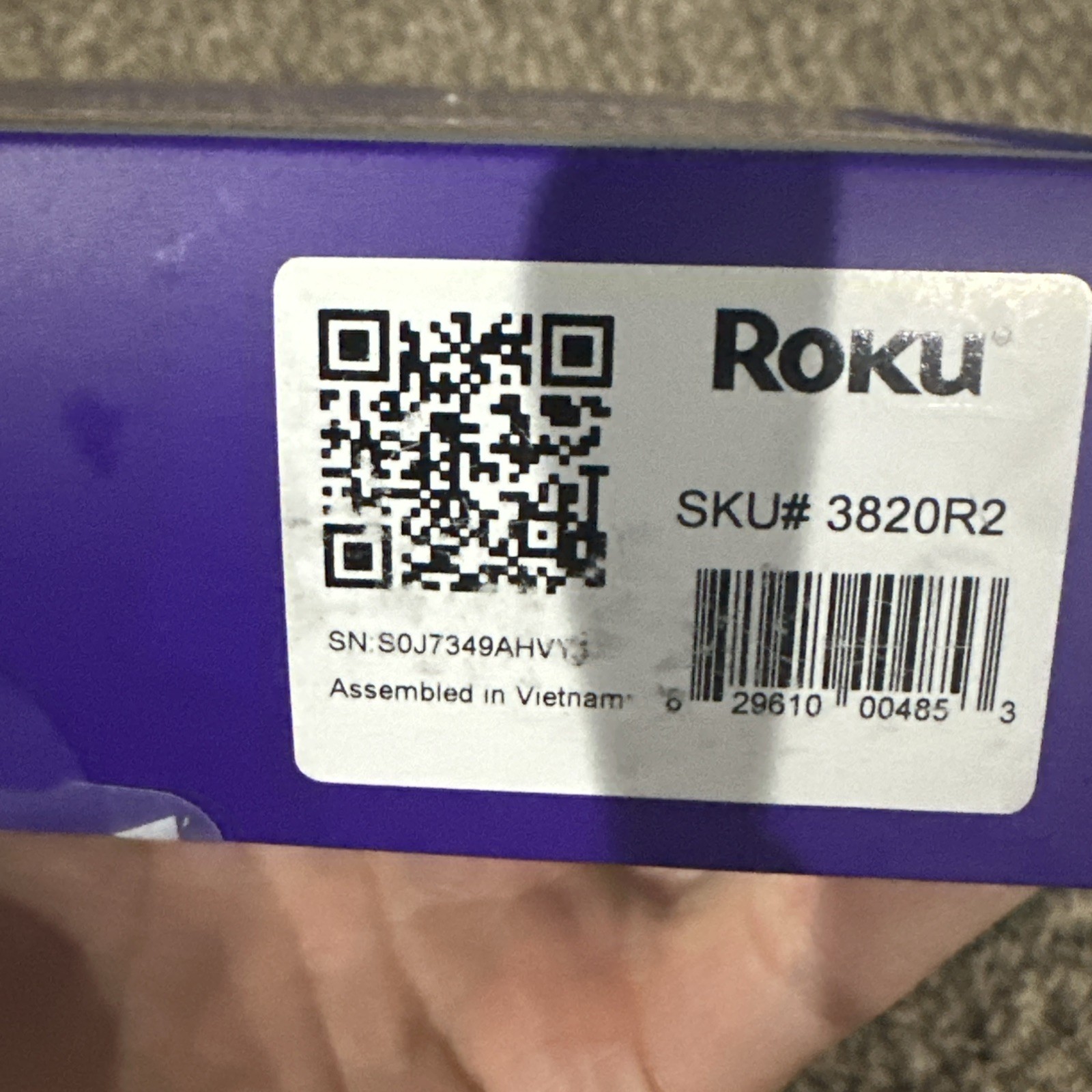 Roku Streaming Stick 4K/HDR/Dolby Vision Streaming Device with Roku Voice Remote