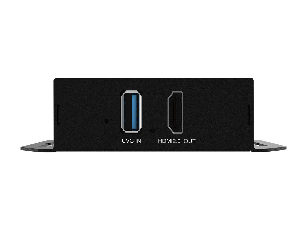 BZBGEAR IP/UVC to HDMI 2.0 POE Decoder Supports H.264/H.265/AVC/NDI Support