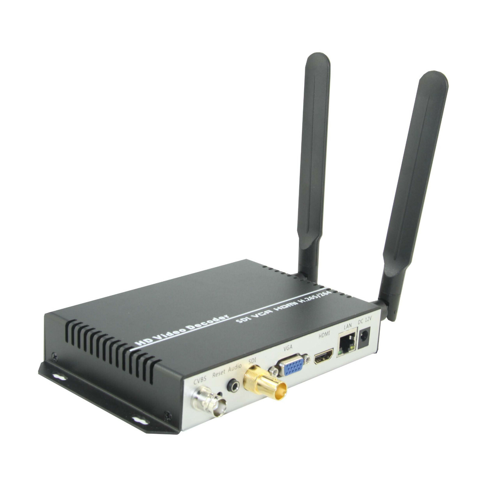 H.265 H.264 4K SDI/HDMI/VGA/CVBS transmitter IP wifi Decoder Stream receiver