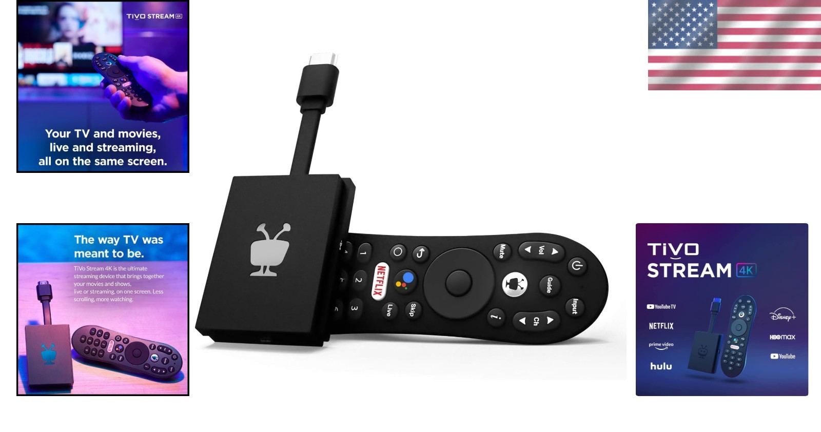 Ultimate 4K Streaming Experience – Dolby Vision HDR & Built-In Google Assistant