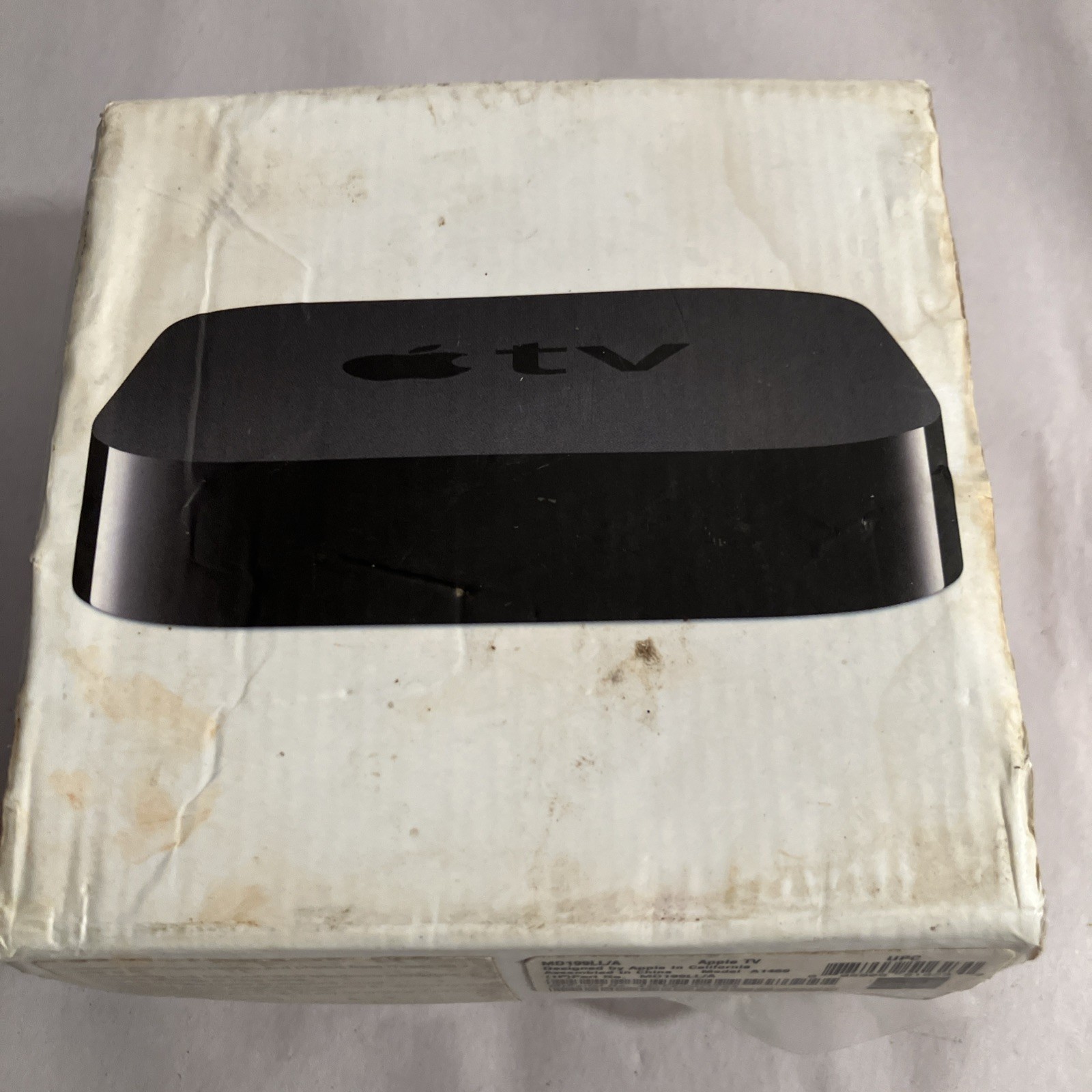 Apple TV 3rd Generation A1469 Media Streamer Remote Box Paperwork