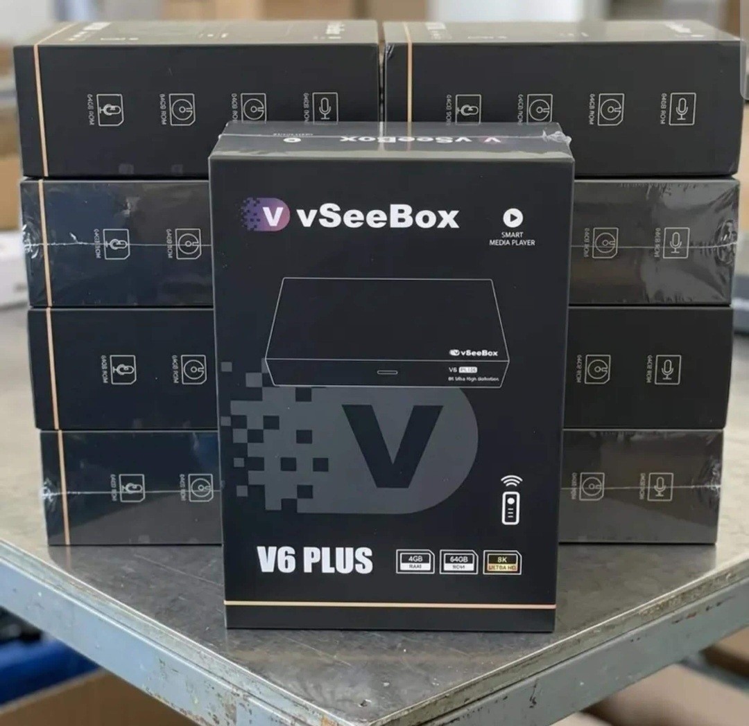 vSeeBox V6 Plus Newest Model Vsee Android TV Streaming Box