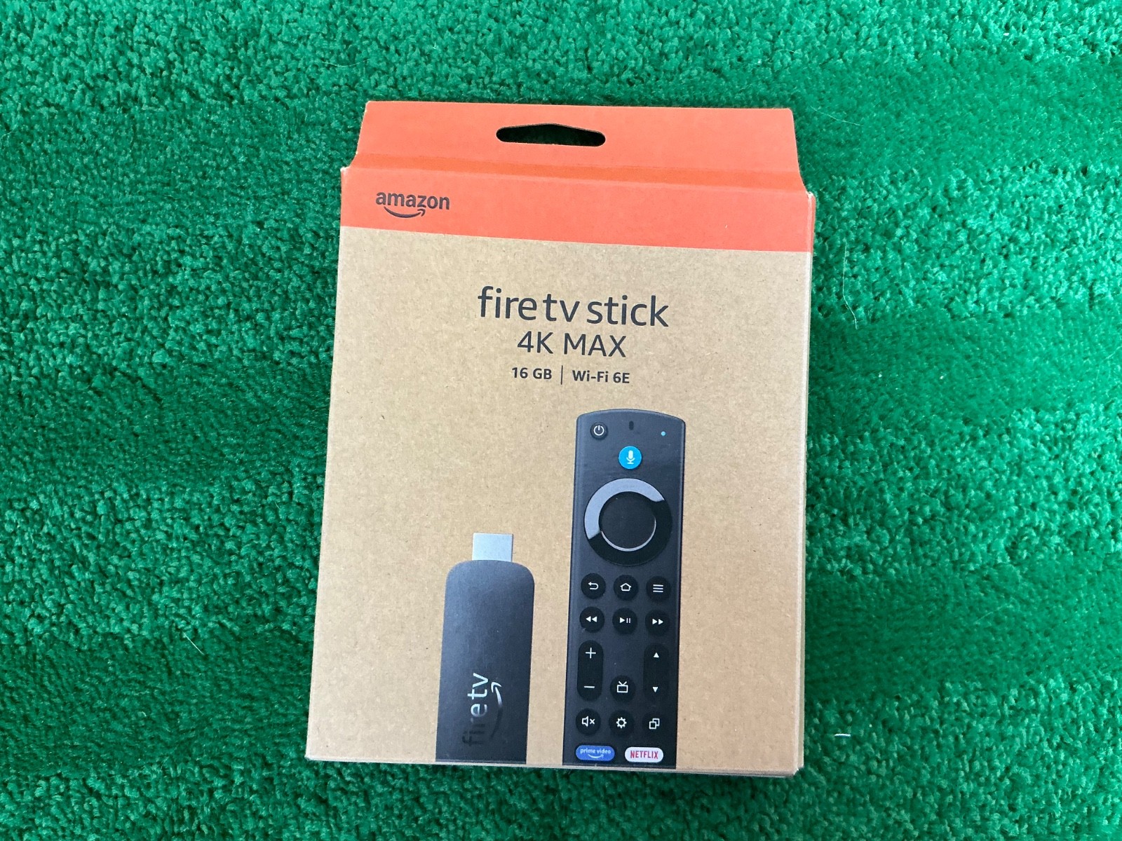 NEW Amazon Fire TV Stick 4K HD MAX Streaming Device, 16 GB Wi-Fi 6E Free Live TV