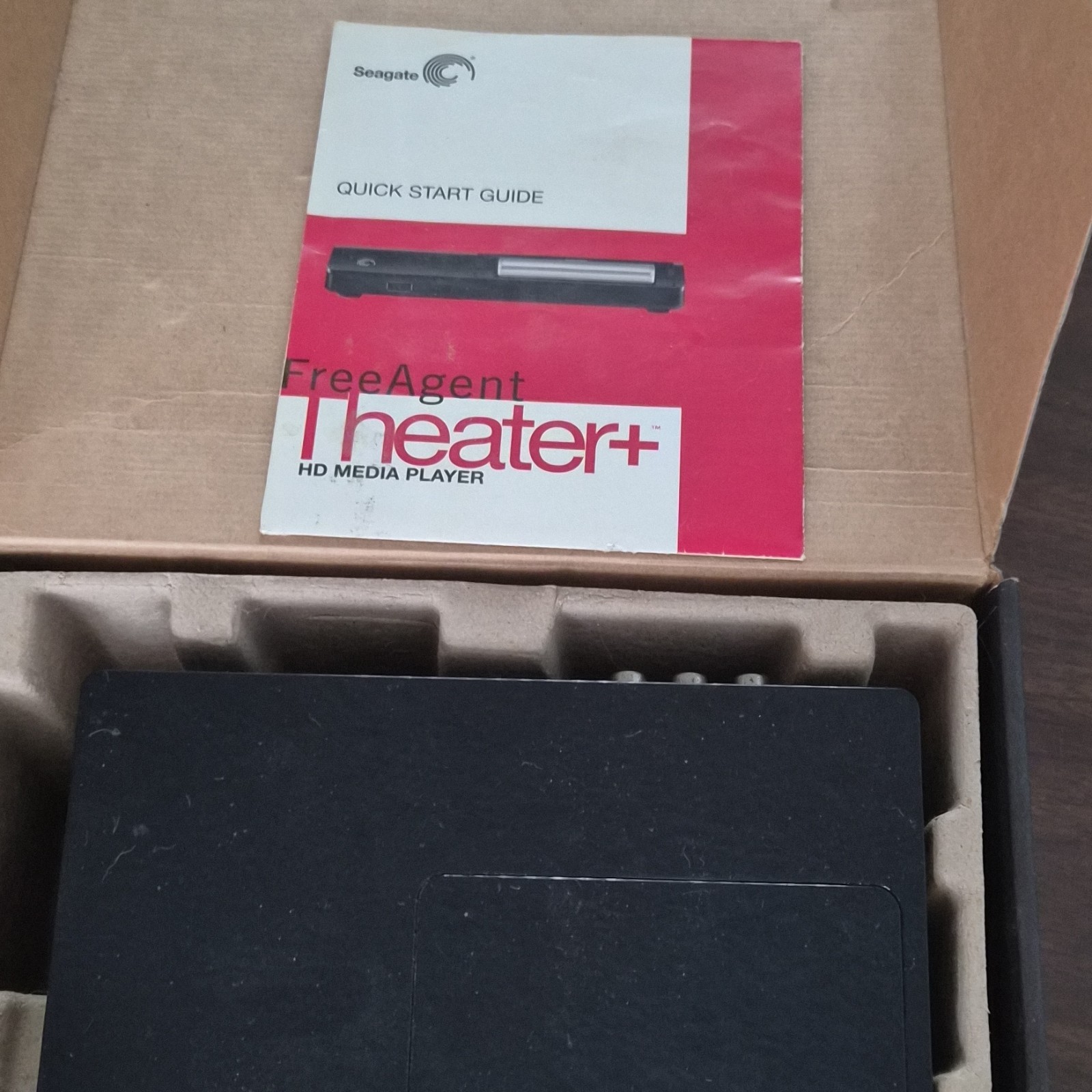 Seagate FreeAgent Theater+ HD Media Player 1080p HDMI Internet Streaming Black