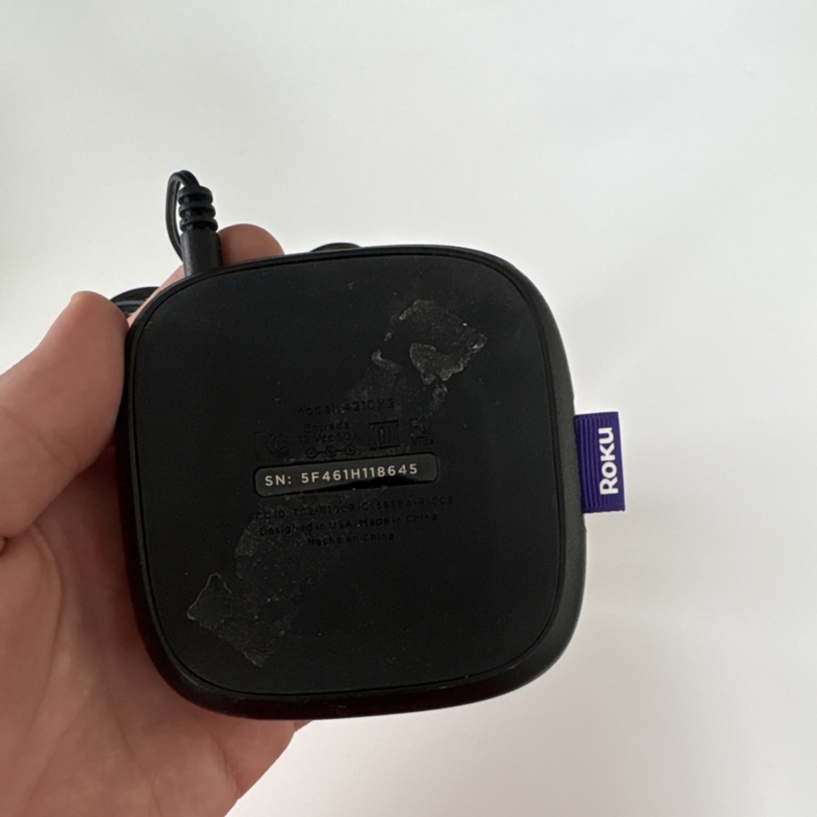 Roku 2 4210X Media Streamer HDMI Ethernet Wi-Fi w/ Remote & Power Adapter