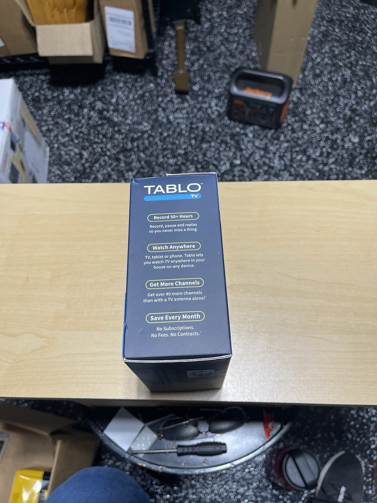 Tablo TV 4th Gen TF1282B-02-CN White 2-Tuner Over-The-Air DVR Streaming Player