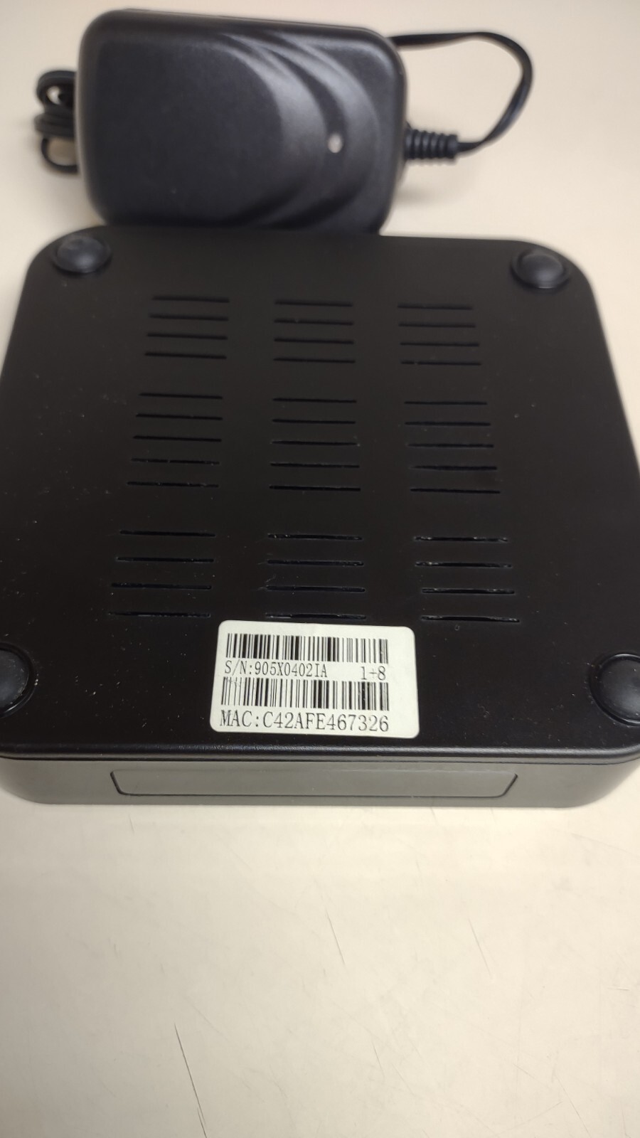 TV BOX 4 K T95m S/N: 905X1009JA. 1 + 8. Preown. A22