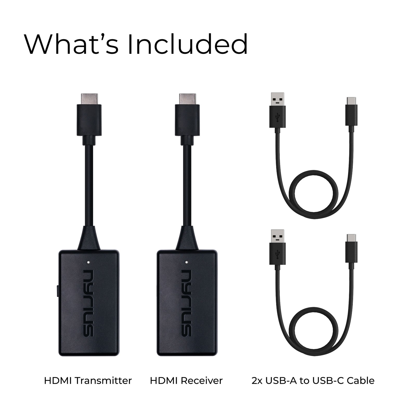 Nyrius Wireless HDMI Video Transmitter & Receiver Stream 1080p up to 150ft to TV