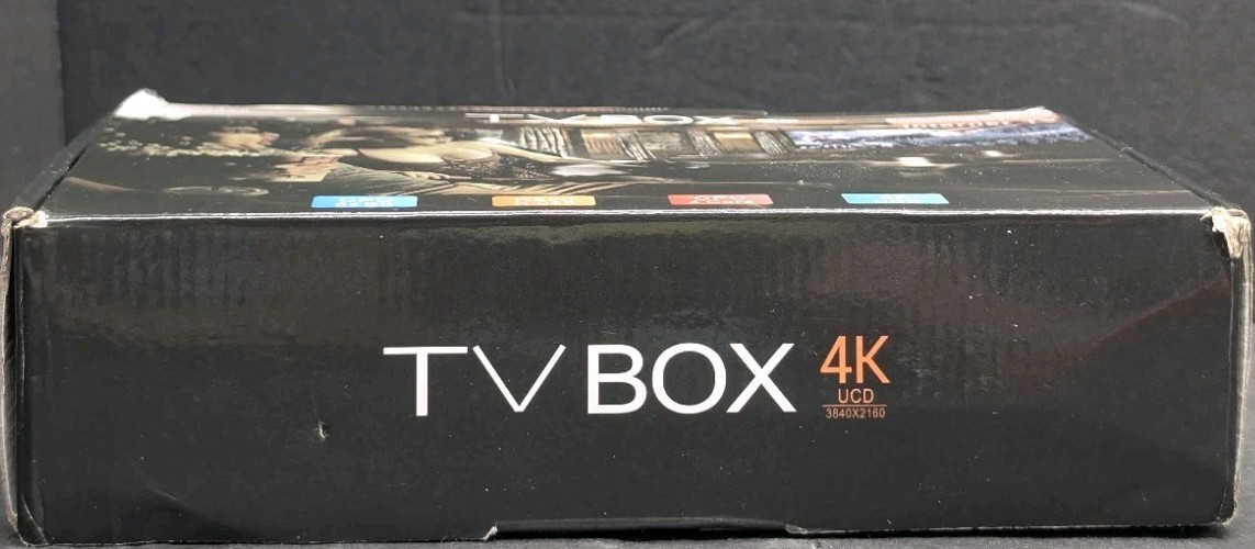 Pro 4k UCD 3840X2160 Android TV Box with remote -Internet TV 64 Bit