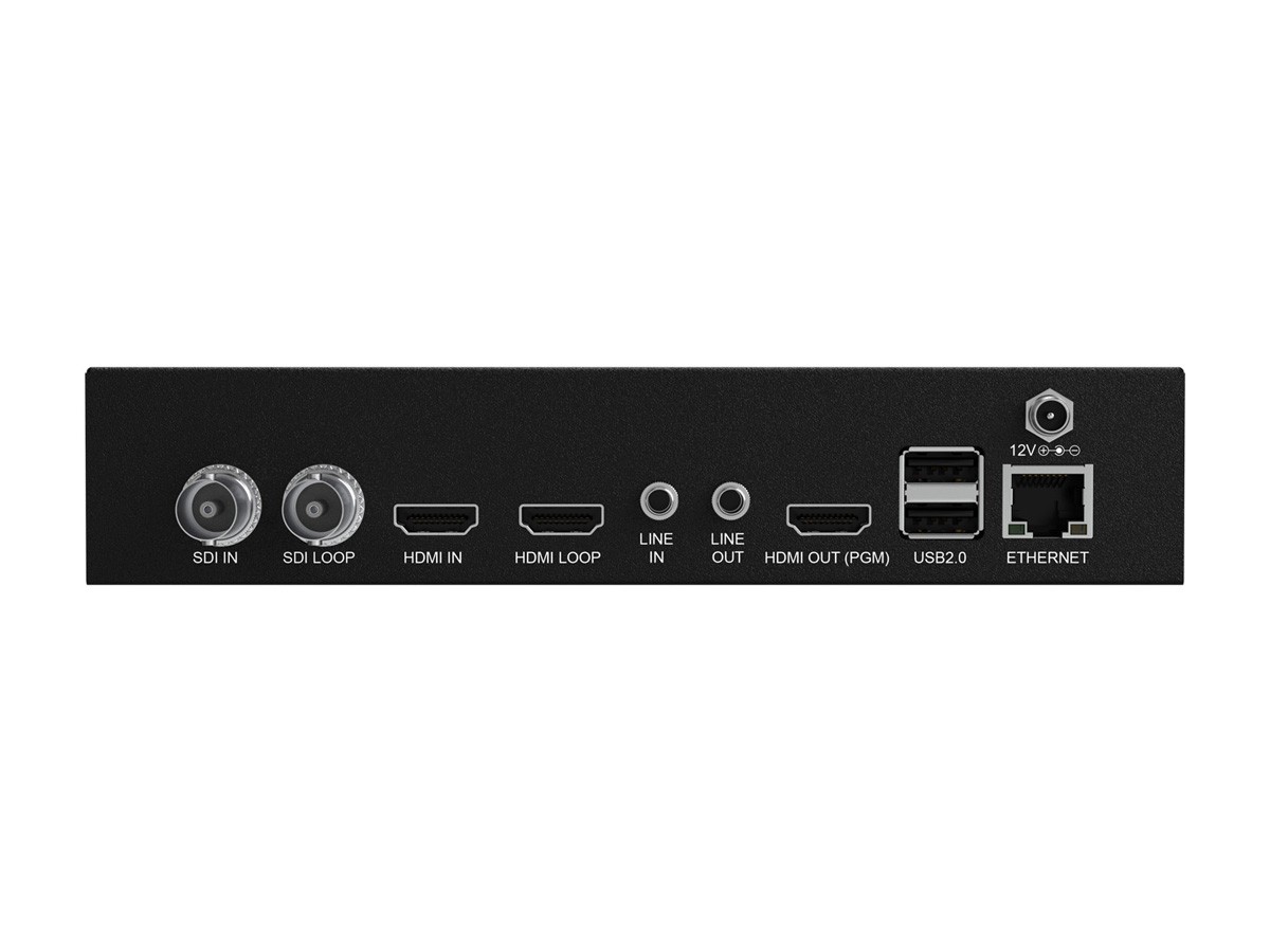 BZBGEAR 1 Channel SDI/HDMI Encoder/Decoder/Recorder w/ Audio/USB 3.0/NDI Support