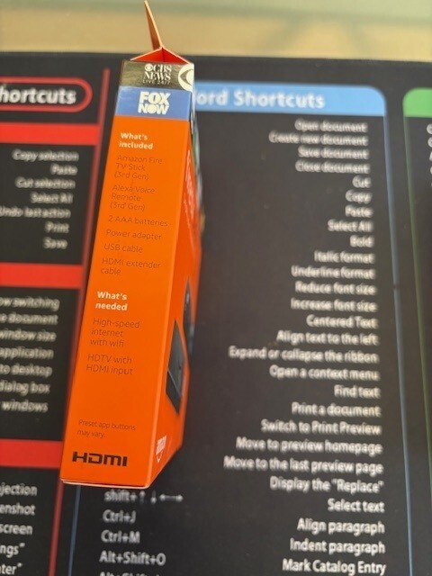 Amazon Fire TV Stick HD 3rd Gen with Alexa Voice Remote Including TV Control New