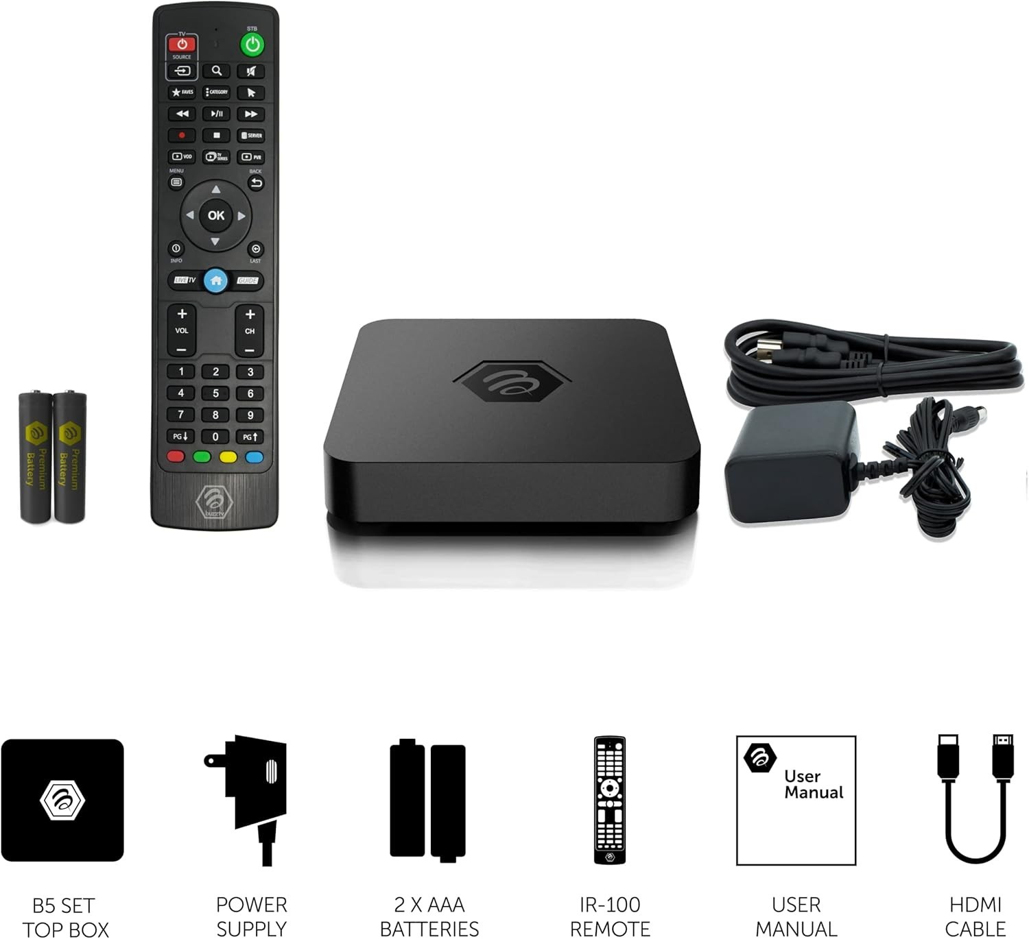 Compact Amlogic S905W2 Quad-Core TV Box with 16GB Storage