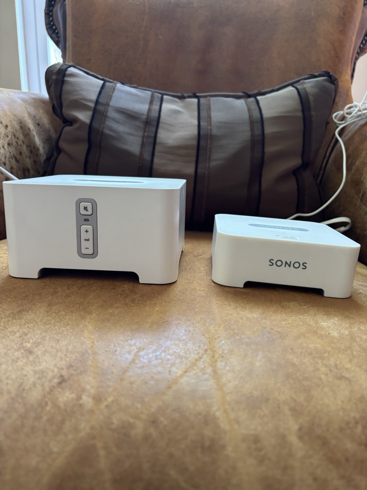 Sonos CONNECT: Digital Media Streamer – White plus sonos bridge
