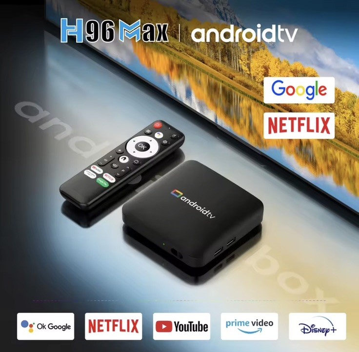 H96Max S905L3 4K HD Android 14 Smart TV Box USB 2.0 2.4G&5G Dual WiFi Support