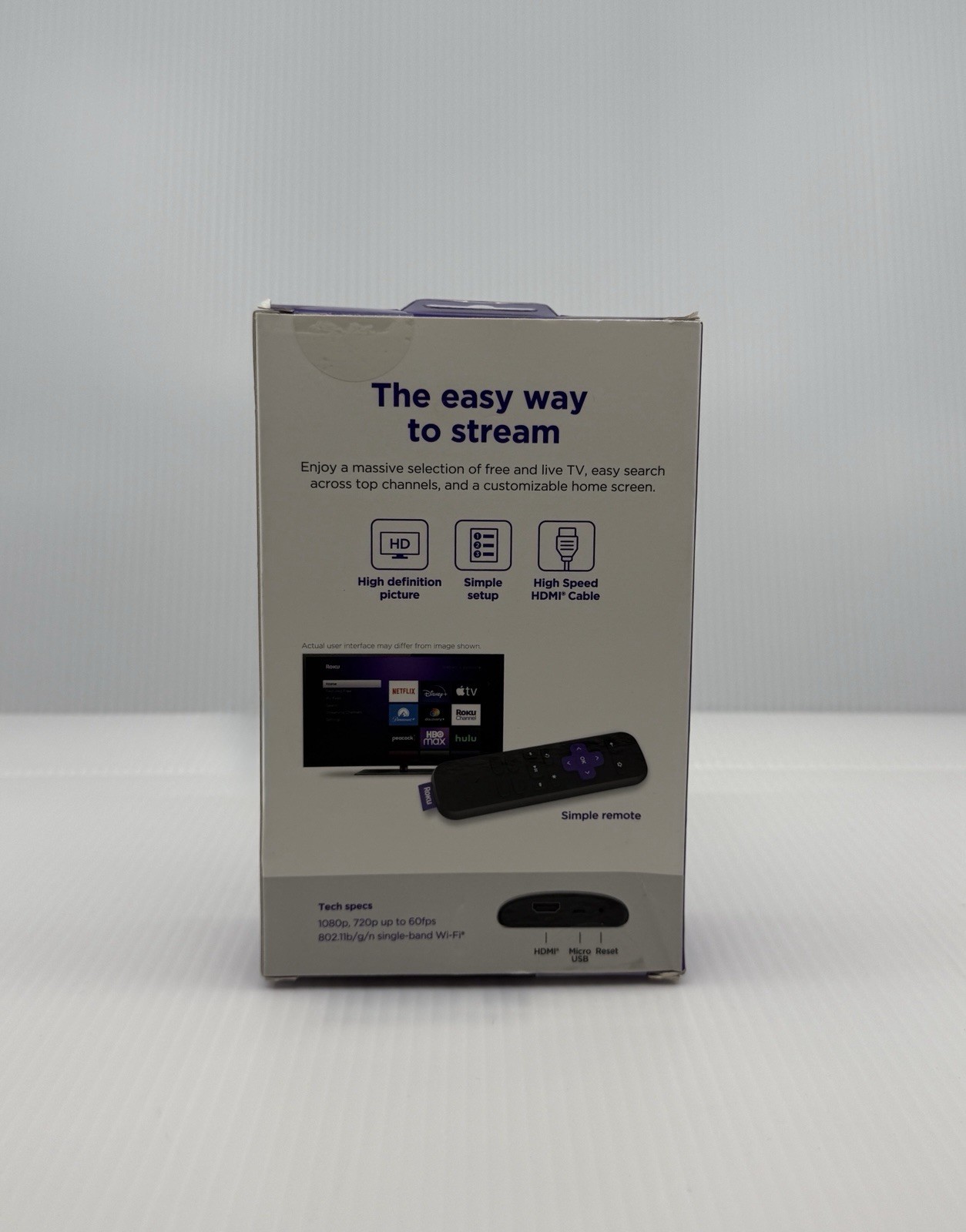 Roku Express (3930R) HD Streaming Media Player – NEW 2022 Model – Fast Shipping