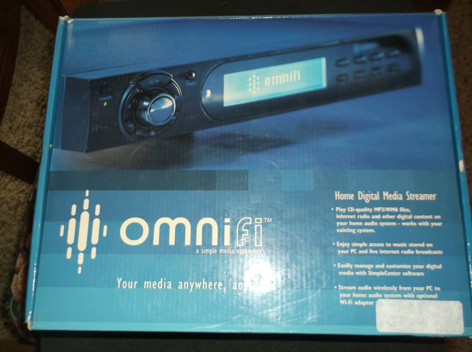 Omnifi D-Link DM51 Home Digital Media Streamer Open Box
