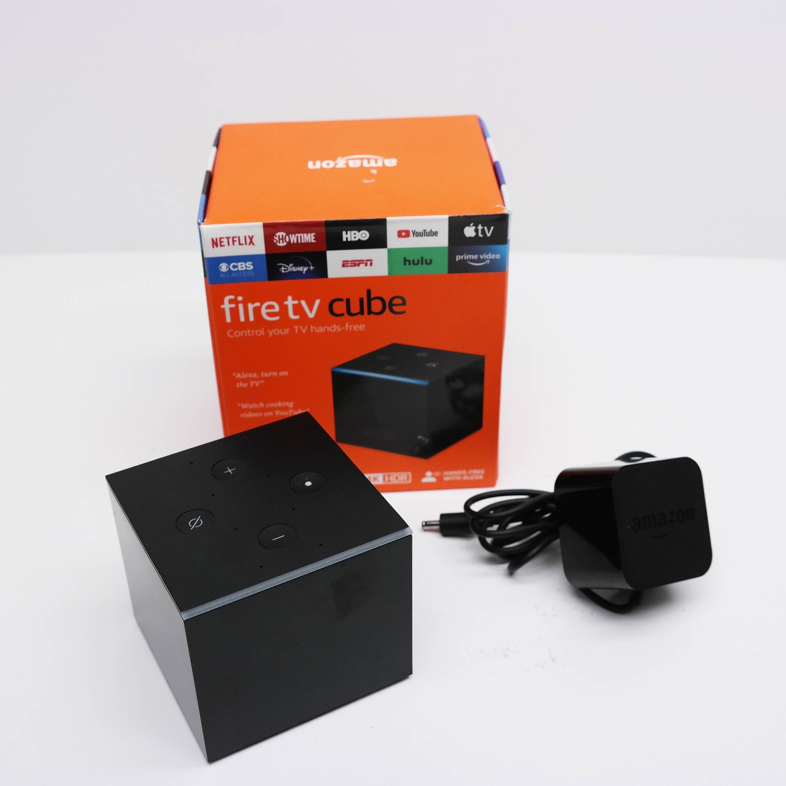 Amazon Fire TV Cube 2nd Gen. Streaming Media Player NO REMOTE
