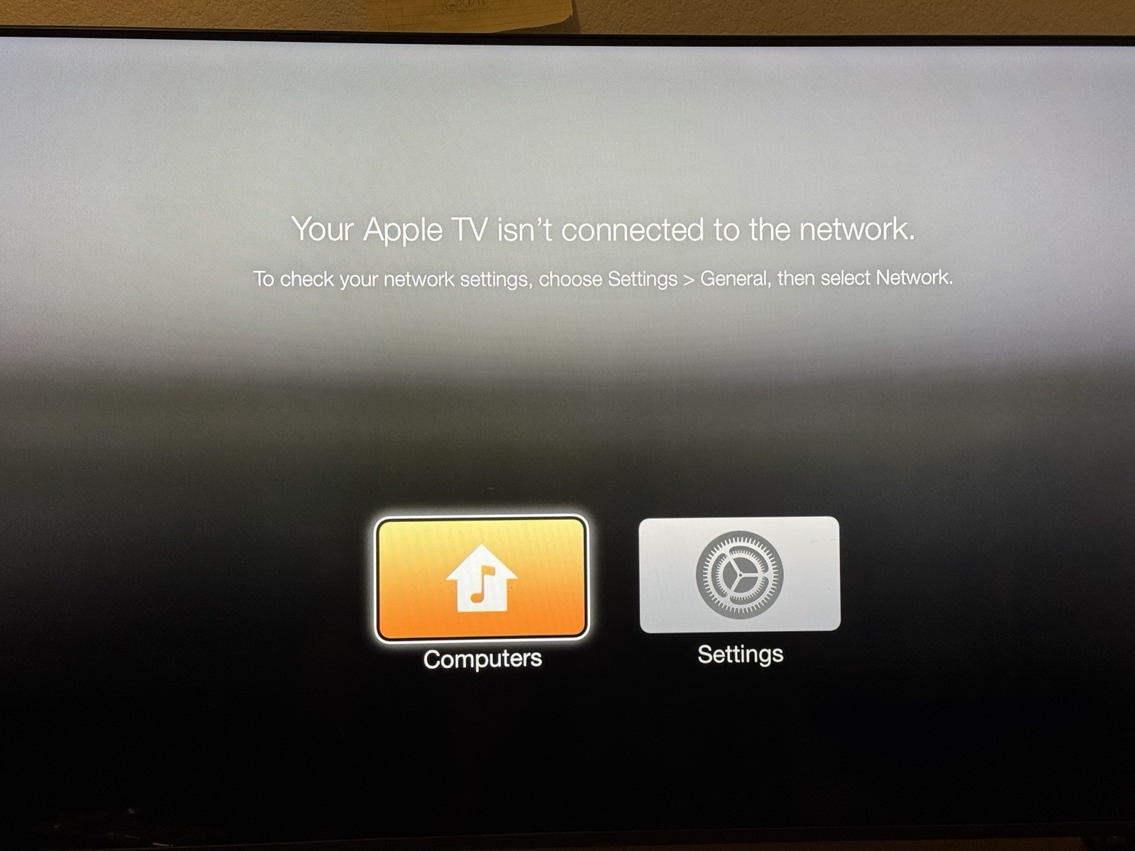 Apple TV Model A1427 – Black – with Power Cord – No Remote Included – TESTED