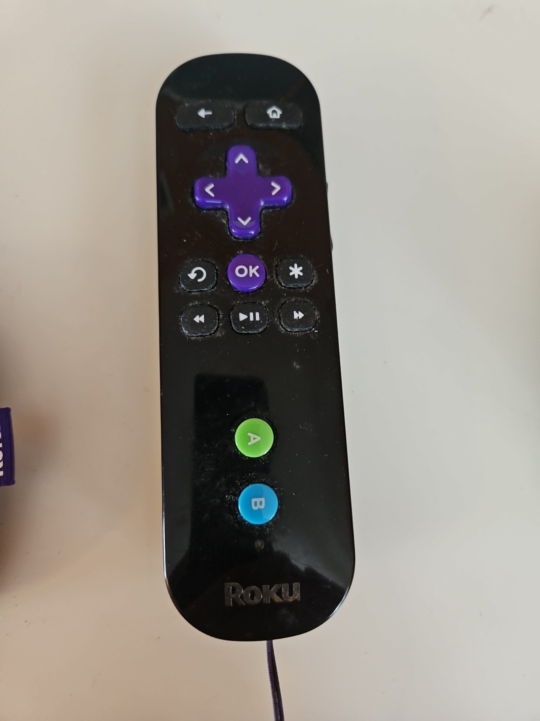 Roku 3 Model 4200X 3rd generation Black Media Streaming player w/ Remote Tested