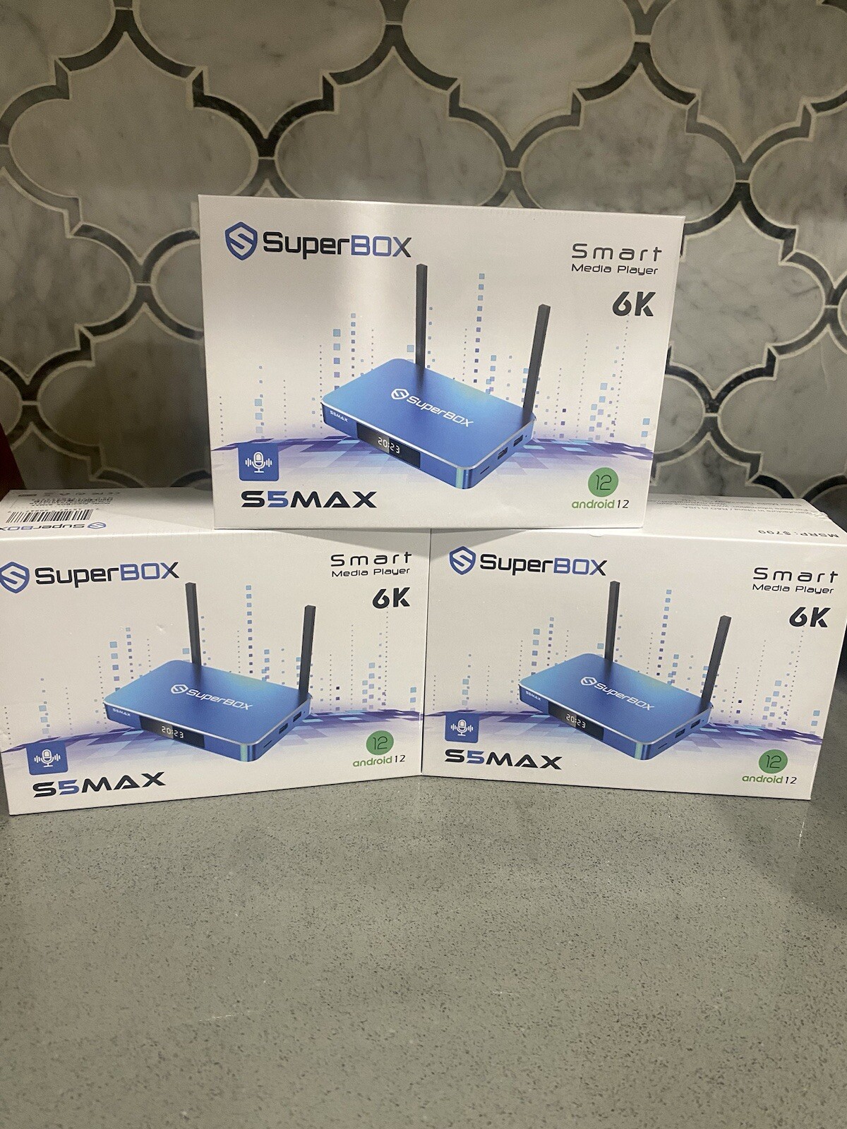 SuperBox S5 Max, Authorized Distributor, Newest Version Fast Free Priority Ship,